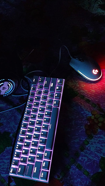 PC, play, computer, game, gamer, rgb HD phone wallpaper