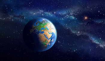 From Space HD wallpaper