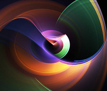 Coloured Twist, twisted, rainbow colours HD wallpaper