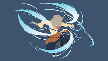 Inosuke Hashibira from Demon Slayer, Inosuke Hashibira, Demon Slayer: Kimetsu no Yaiba HD wallpaper