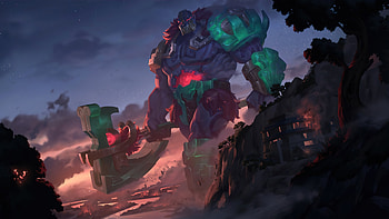 Worldbreaker Sion LoL LoR PC, video game, League Of Legends, Sion (League Of Legends), Legends of Runeterra HD wallpaper