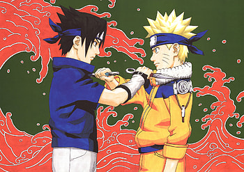 Anime, Naruto, Naruto Uzumaki, Sasuke Uchiha HD wallpaper