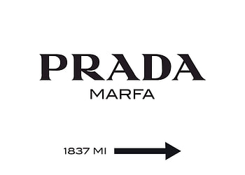 Prada Marfa, Artistic poster, Gossip Girl reference, Artsy bucket creation HD wallpaper