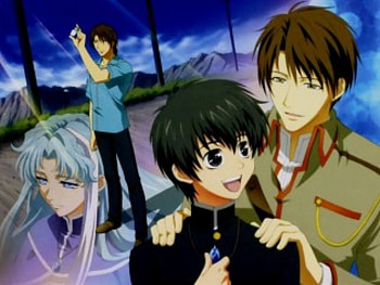 Kyou Kara Maou, soul, demon king, anime, lord weller, lady julia, yuri HD wallpaper