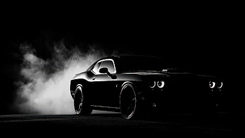 Divine Dodge Charger, dodge-charger, dodge, cars, monochrome, black-and-white HD wallpaper