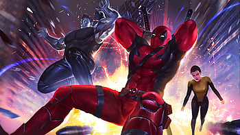 Colossus, Deadpool, Warhead HD wallpaper