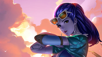 Cote Dazur Widowmaker Overwatch Artwork , widowmaker, overwatch, games, artwork, artist, digital-art HD wallpaper