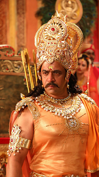 Arjun Sarja, kurukshetra, kannada movie HD phone wallpaper