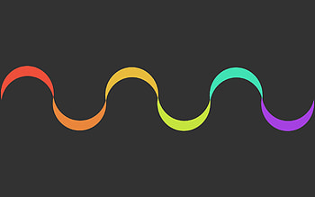 Vector, Multicolored, Motley, Lines, Wave HD wallpaper