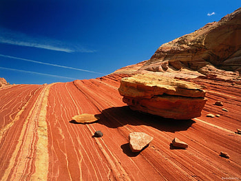 Paysages Canyon, sky, striped, canyon, rock HD wallpaper