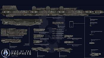 UNSC Fleet Scale - Sins of the Prophets mod for Sins of a Solar Empire HD wallpaper