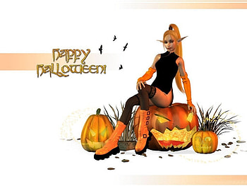 *** Happy Halloween ***, night, halloween, fears, pumpkin, crazy, witch HD wallpaper
