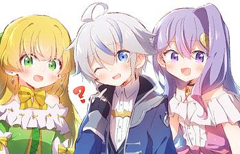The Aristocrat's Divine Adventure: Silk, Cain & Telestia in Anime, Anime HD wallpaper