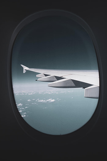 Miscellanea, Miscellaneous, Window, Porthole, Wing, Plane, Airplane, View HD phone wallpaper