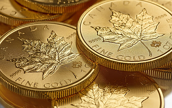 Canadian Gold Maple Leaf, Gold Coins HD wallpaper