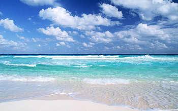beach A1. Â«Â« HD wallpaper