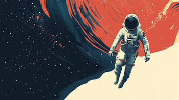 Interstellar Astronaut, astronaut HD wallpaper