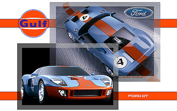 GT 40, ford, gt40, car, gulf HD wallpaper