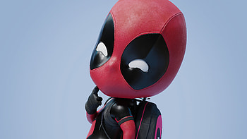Chibi Deadpool 2020, deadpool, superheroes, artwork, artist, artstation HD wallpaper