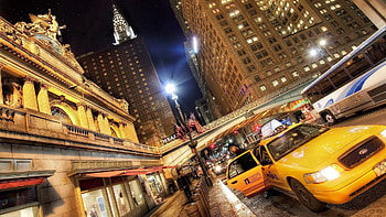 Cities, Cars, Movement, Traffic, r, Street, New York HD wallpaper