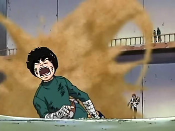 Rock Lee Vs Gaara, gaara, lee, naruto, rock lee, rock HD wallpaper