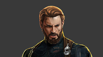 Captain America Beard Avengers Endgame, avengers-endgame, captain-america, superheroes, 2019-movies, movies, poster HD wallpaper