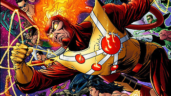Firestorm, DC Comics superhero, Flame manipulation, Powerful fusion HD wallpaper