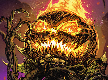 Pumpkin King, jack-o'-lantern, holiday, halloween, spooky HD wallpaper