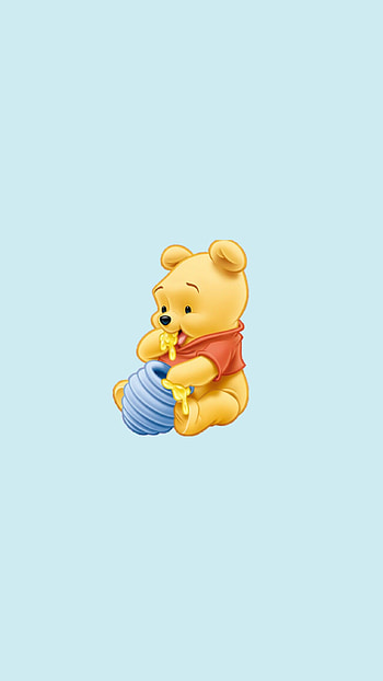 The Many Adventures of Winnie the Pooh animation, Zoey Peltier's backgrounds, Pooh's little world HD phone wallpaper