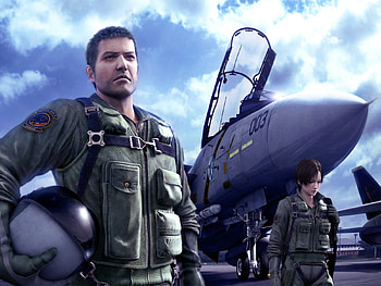 Air Jober, pilot, video game, aircraft, fighter, , plane, ace combat HD wallpaper