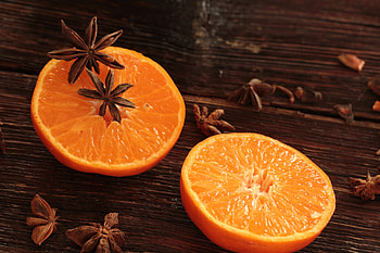 Food, Oranges, Citrus, Spices, Badian, Badyan HD wallpaper