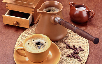 Food, Coffee, Cup, Grains, Drink, Beverage, Grain, Turk HD wallpaper