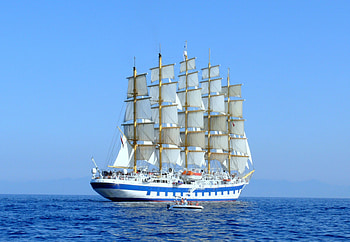 Royal Clipper, tall ship, ships, Clipper, ship, tall ships, Royal HD wallpaper