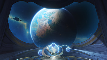 Luna VIII: Genshin Impact Cosmic Observatory, Video Game, Genshin Impact Luna VIII HD wallpaper