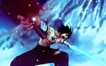 Gray Fullbuster, Anime character, Ice magic, Powerful warrior HD wallpaper