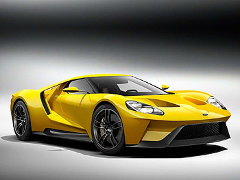 2017 Ford GT, ford, supercar, gt, yellow HD wallpaper