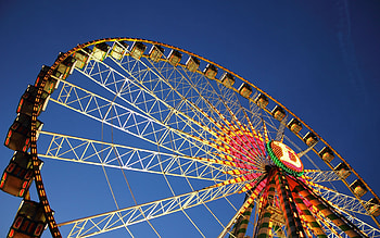 Amusement park, graphy backdrop, Everything amusement parks, Man-made HD wallpaper