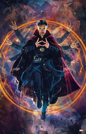 Doctor Strange, Mobile , Vivid backgrounds, Mystical visuals HD phone wallpaper
