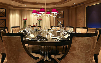 Elegant dining spaces, Stylish interiors, Fine cuisine, Luxurious ambiance HD wallpaper
