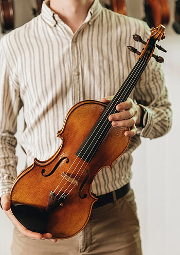 German model violin, Helmut Illner, Simply for strings, String instrument HD phone wallpaper