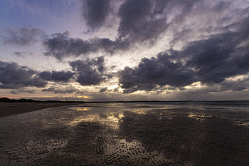 Nature, Clouds, Horizon, Coast HD wallpaper