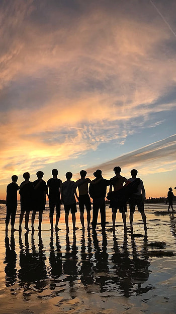 Friendship Live, Friends Group HD phone wallpaper