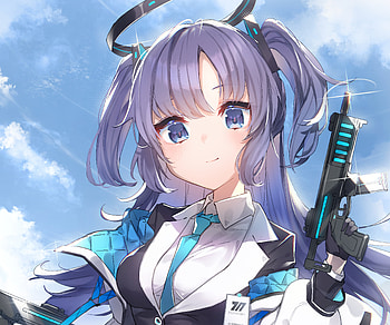 Hayase Yuuka, Hayase Yuuka, video game, Blue Archive HD wallpaper