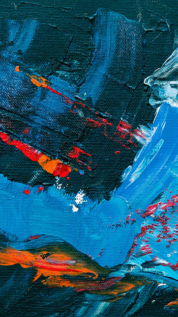 Paint canvas stains, Dark, Q HD phone wallpaper