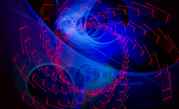 Abstract Blue Swirl, abstract, artist, digital-art, swirl HD wallpaper