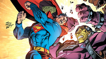 Superman: Up in the Sky HD wallpaper