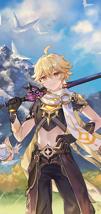 Aether, Genshin Impact HD phone wallpaper
