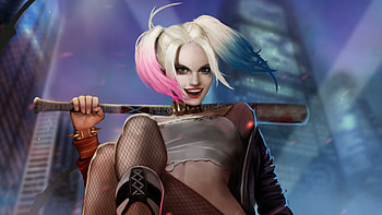 Harley Quinn Artwork 2018, harley-quinn, artwork, artist, supervillain, superheroes, digital-art HD wallpaper