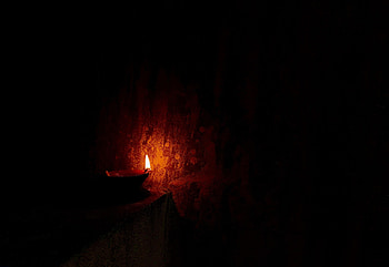 Fire, Dark, Shine, Light, Candle HD wallpaper