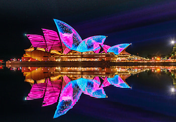 Sydney Opera House at Night, Australia, night, australia, architecture, opera house, cityscape HD wallpaper